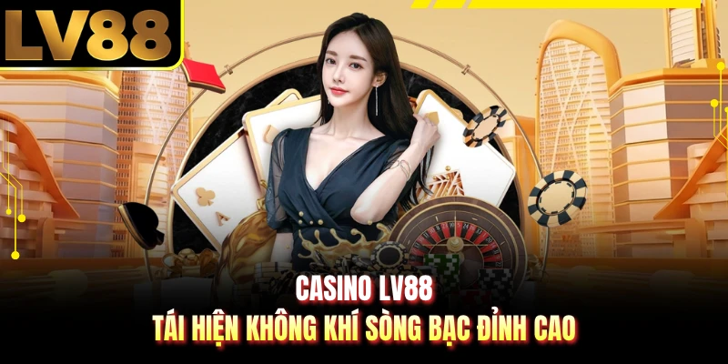 Casino LV88 tái hiện không khí sòng bạc đỉnh cao