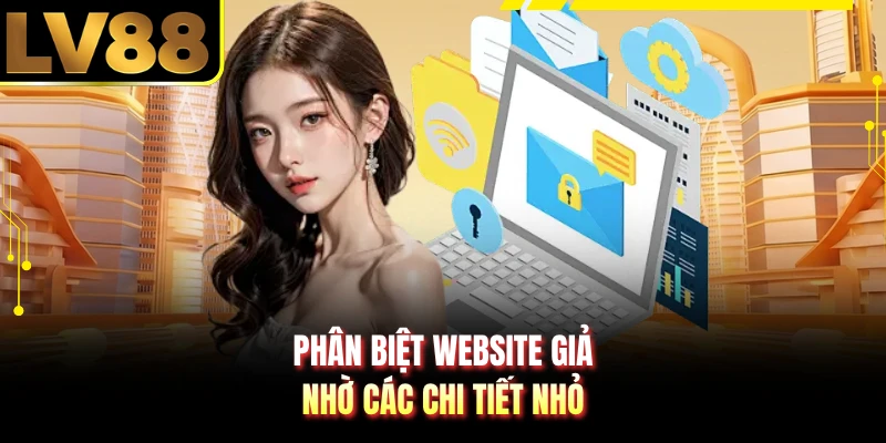 Phân biệt website giả nhờ các chi tiết nhỏ