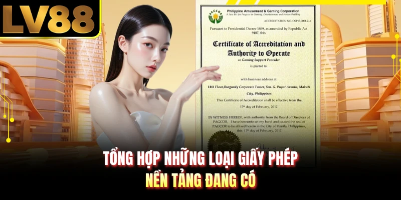 Tổng hợp những loại giấy phép nền tảng đang có